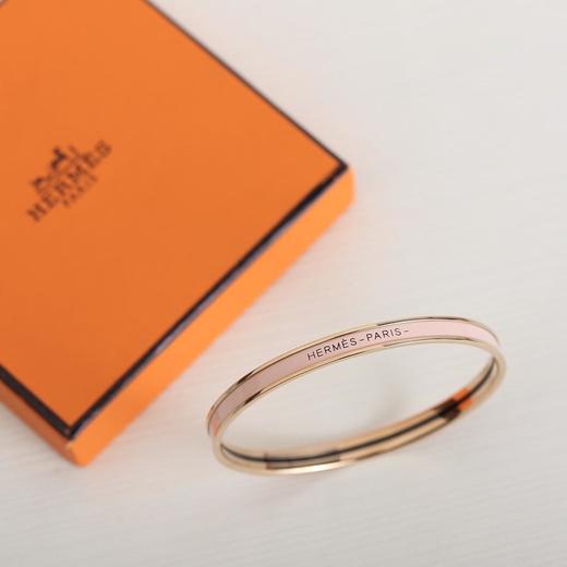 爱马仕-Uni图案珐琅特窄版手镯（（SLB）） 商品图6