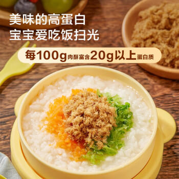 京东京造鲜来多猪肉酥158g无添加剂儿童老人辅食拌饭零食寿司烘焙猪肉松 /休闲食品 /肉类零食 /猪肉类 商品图7