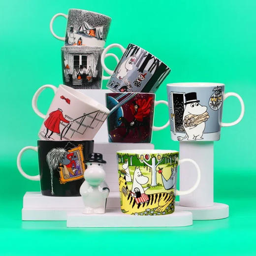 MOOMIN姆明马克杯|正版授权，可爱有趣味，能进微波炉/烤箱/洗碗机 商品图0