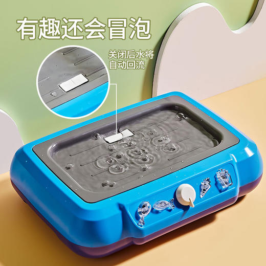 【加冰水食材变色 体验烹饪乐趣】纽奇变色烤炉厨房过家家玩具 趣味煎锅 生活小仪式感 沉浸式角色扮演 儿童仿真厨具模拟食物煮熟过程 商品图3