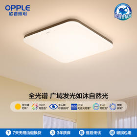 OPPLE欧普照明铭宇卧室极简风方形吸顶灯