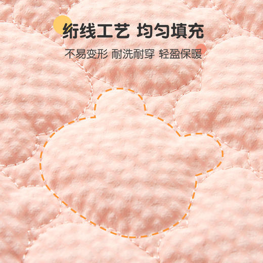 【夹棉保暖，加绒马甲】女宝宝背心裙 秋冬儿童保暖外穿 冬装加绒加厚 女童洋气外套 婴儿马甲 触感柔软 防风保暖 穿上不想脱-QQ 商品图3