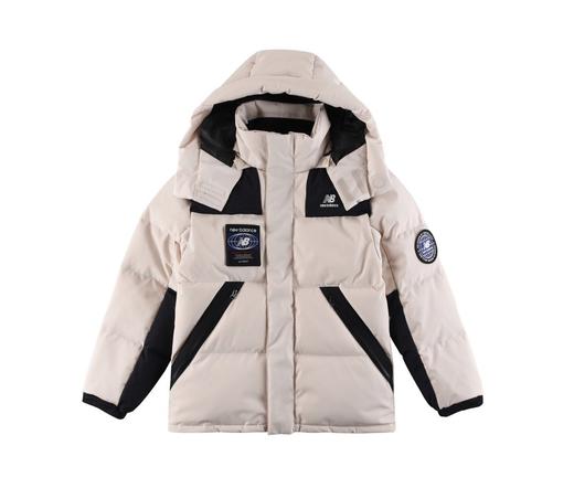 N*B 运动连帽羽绒服 2款可选 防风保暖徽章加厚羽绒服#情侣款#明星同款# 商品图2