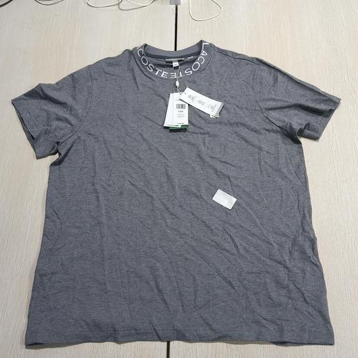 瑕疵Lacoste/法国鳄鱼 男士春夏新款棉质圆领弹性短袖T恤 商品图1