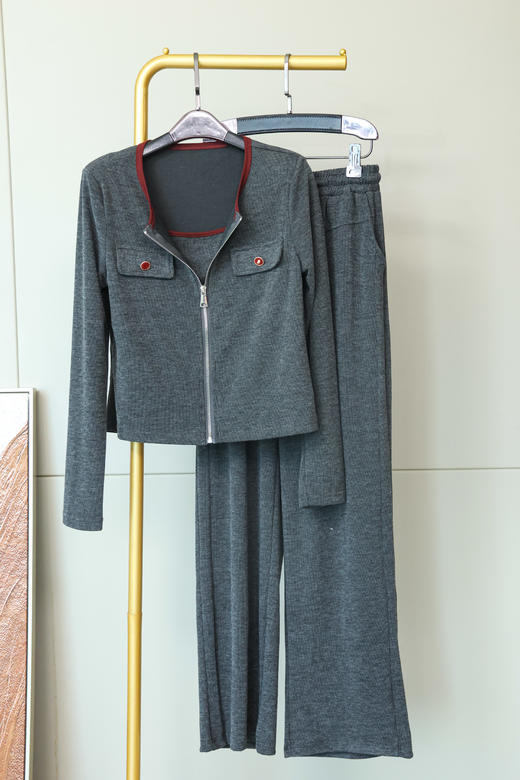 上映秋日|休闲撞色三件套 商品图3