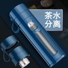 茶水分离保温杯 耐高温高档塑玻杯 双层防摔玻璃杯 创意水杯男女商务礼品办公杯子 商品缩略图3