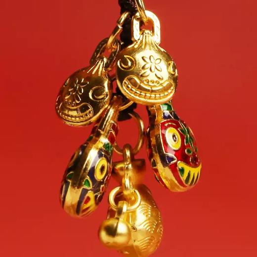 敦煌研究院敦煌来福金属多宝挂饰背包书包车钥匙包包公仔汽车挂件 商品图2