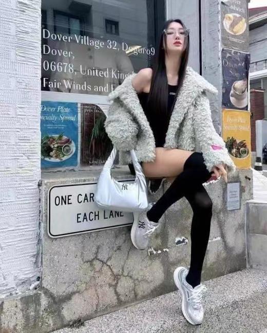 MLB复古休闲跑步织物合成革防滑耐磨低帮休闲跑步鞋（DD） 商品图12