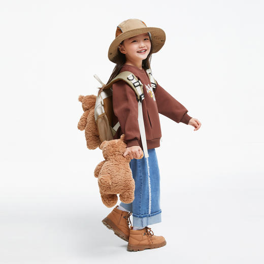 女童空气层暖卫衣安奈儿童装实体店同款XG431676 商品图5