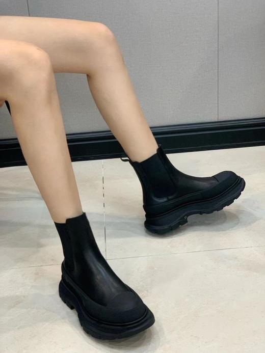 麦昆Mcq麦昆新款组合底切尔西靴（HC） 商品图4