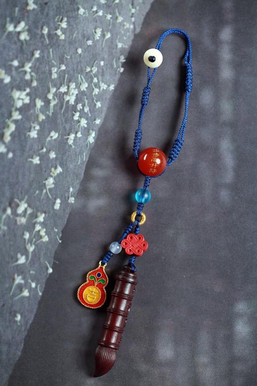 GJXJ0302°【步步高升】紫檀文昌挂件 商品图1