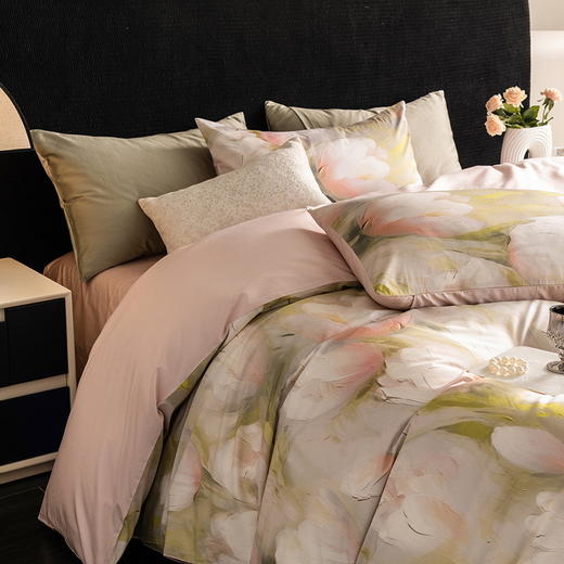 顶柔60S长绒棉数码印花四件套 商品图10