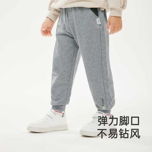 【商场同款】英氏儿童裤子春夏男童裤子百搭束脚卫裤新款长裤 商品图4