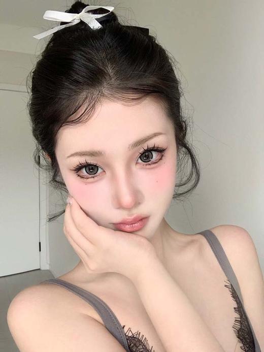 Winni&Milcacon 半年抛美瞳  M32灰 冰岛琉璃 直径14.5mm 着色 13.8mm 商品图4