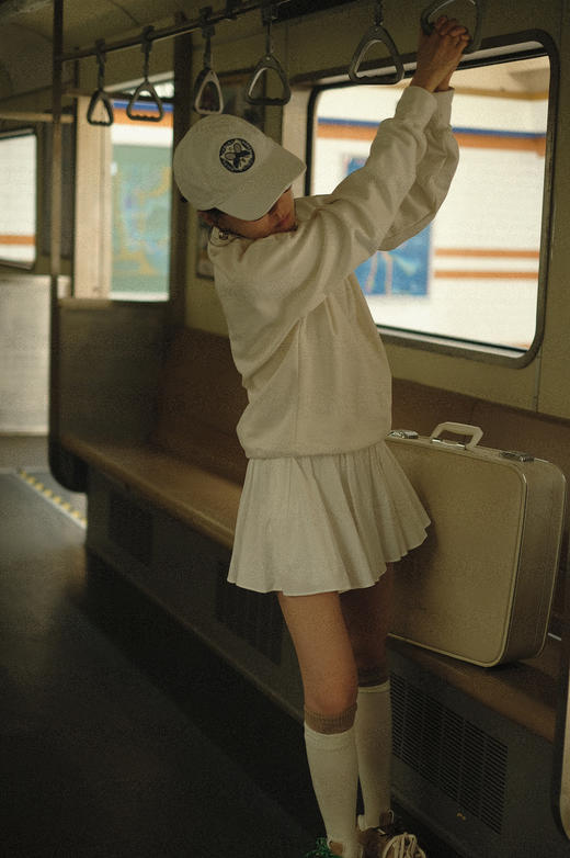 「轻盈小摆版本」迷你百褶短裙 - 高支纯棉防走光 商品图4