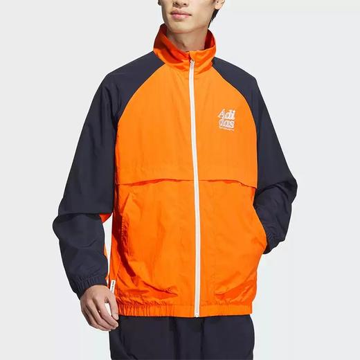 5折【自营】adidas/阿迪达斯  M LOGO JKT男士运动休闲夹克外套 JI6858 商品图0