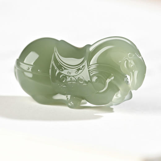 【经典】马到成功和田玉唐马吊坠 商品图0