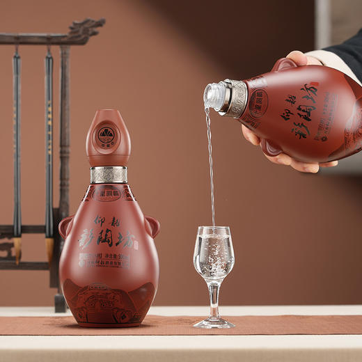 仰韶彩陶坊 十里洞藏 53度 高度白酒 500ml 纯粮食酒  酒厂直营 商品图2