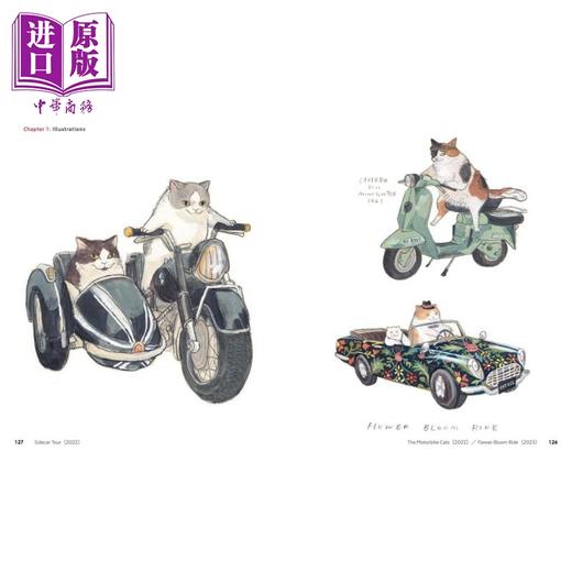 预售 【中商原版】KATHY LAM 黑山插画作品集 Life goes on 香港插画师 日文艺术原版 Life goes on 黒山 キャシー・ラム作品集 商品图4