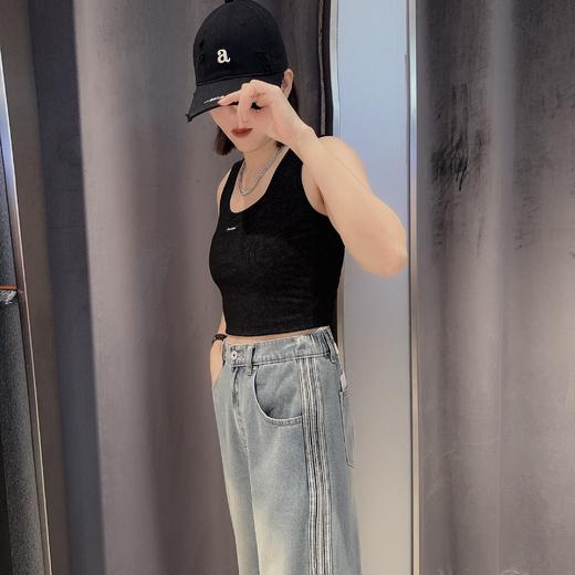 MZ1-1小标基础针织背心40801（黑） 秋季 943010860321 商品图1