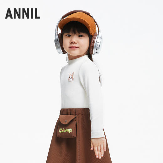 女童净色中领打底衫安奈儿童装实体店同款XG431674 商品图1