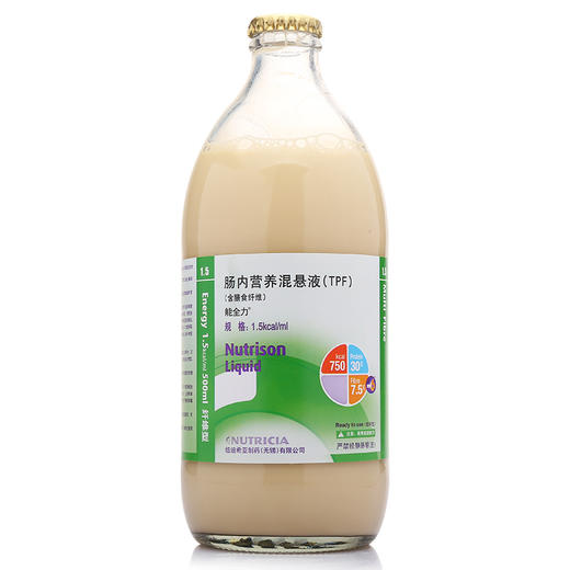 能全力,肠内营养混悬液(TPF)【玻璃瓶装,500ml/瓶】 商品图1