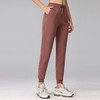 跃牌【瑞幸系列】内里加绒保暖宽松运动束脚Scuba舒适亲肤时尚百搭瑜伽休闲卫裤女HCK026 商品缩略图1