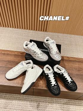 油蜡皮香奈儿熊猫色轻菱格纹隐藏款🎾网球鞋⚾️棒球鞋（HC）