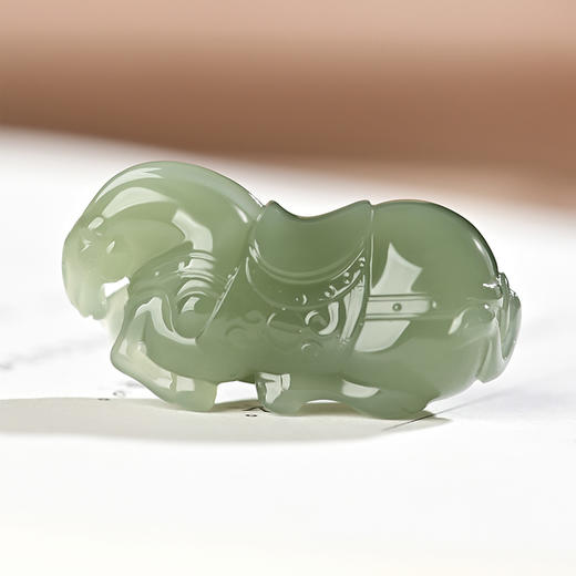 【经典】马到成功和田玉唐马吊坠 商品图3