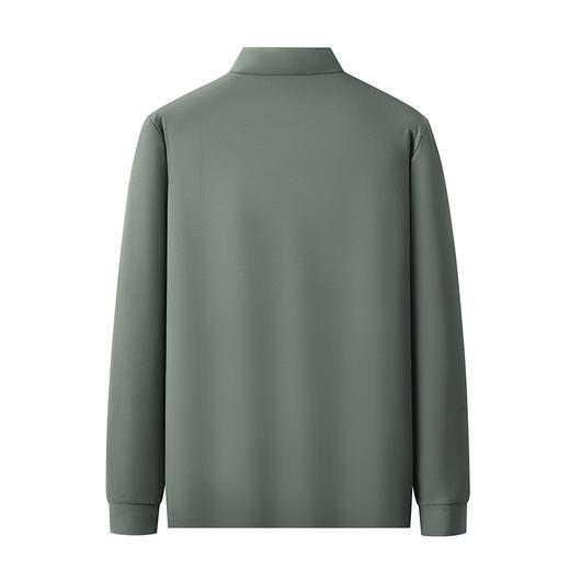 【新款DDP】大依优型大码弹力长袖Polo衫翻领男装加肥加大体恤大号上衣胖子弹力休闲商务 商品图8