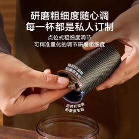 京东京造 手摇磨豆机手动咖啡豆研磨机便携手磨咖啡机七星磨豆机新婚礼物 /厨具 /咖啡具 /磨豆机
