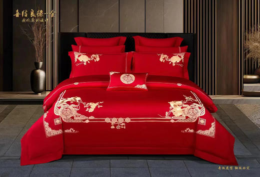 一丝浓婚庆刺绣四件套 商品图6