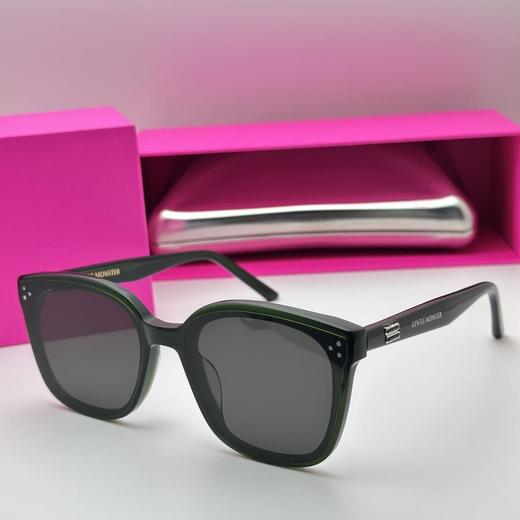 2024新款BY大框板材太阳镜墨镜镜腿logo凹造型设计（SLB） 商品图4