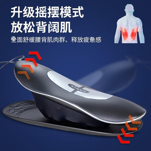 凯伦诗（CLORIS） 腰部按摩器 腰肌劳损腰椎间盘突出按摩仪坐骨神经腰疼腰背腰痛智能热敷家用 七夕情人节礼物 【旗舰升级款】脉冲理疗+牵引+热敷+震动+高度 商品图2
