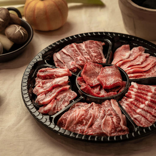 牛猪双拼烤肉组合 商品图0