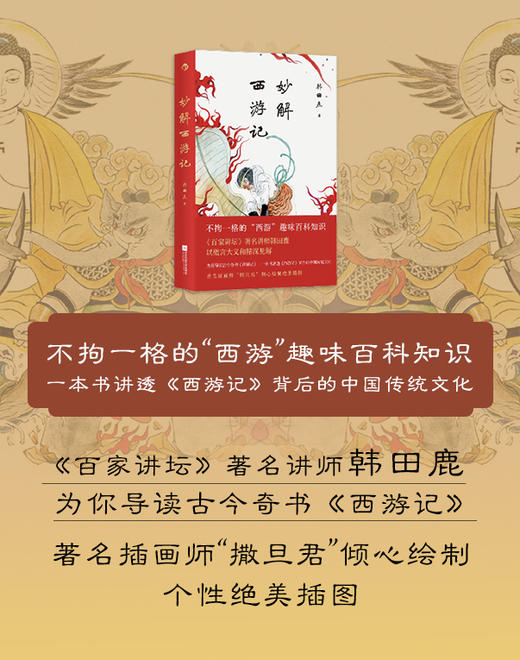 妙解西游记 《百家讲坛》著名讲师韩田鹿 人情世故民俗文化 古典文学文学评论 大众文学书籍 后浪正版现货 商品图1