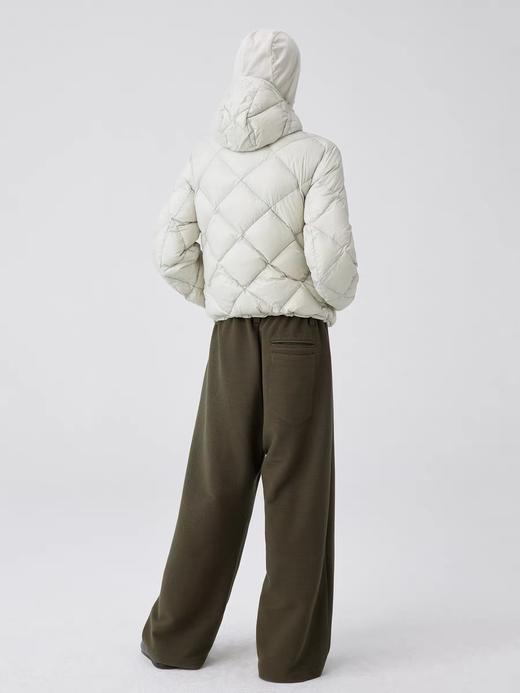 Simple Project/K24197/花边抽褶腰头针织卫裤 商品图3