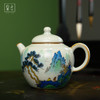 问鼎鼎者汝瓷问泉壶（绘画山间幽居）（缺货） 商品缩略图0