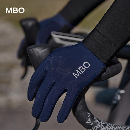 MBO保暖抓绒 骑行手套 新款秋冬户外公路车骑行保暖长指手套AG161 (经销商专拍链接，非经销商拍单不发货) 商品图3