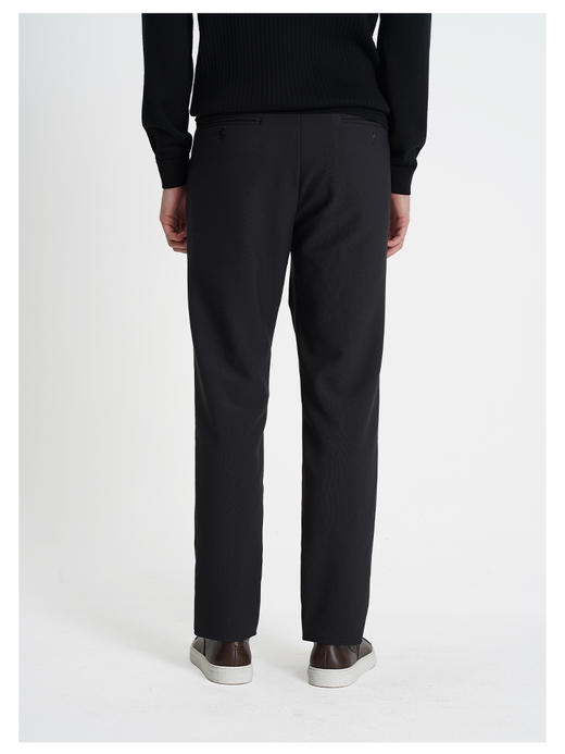 callisto深灰色弹力混纺休闲裤 商品图4