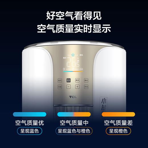 【TCL空调】TCL 大2匹 小蓝翼 真新风空调 KFRd-51LW/D-SWA11Bp(B1)（咨询客服送优惠大礼包） 商品图4