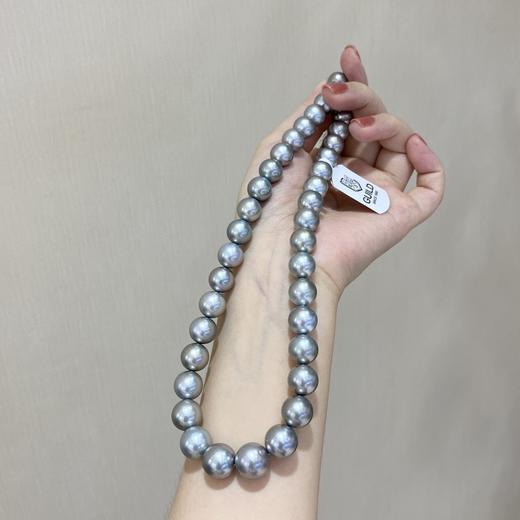 9.7-12.3mm铂金灰项链 商品图3