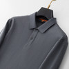 【新款DDP】大依优型大码长袖Polo衫翻领男装加肥加大体恤大号上衣胖子弹力休闲商务 商品缩略图2
