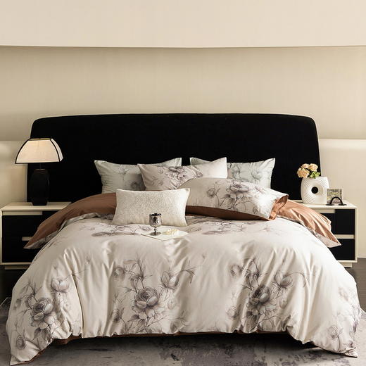 顶柔60S长绒棉数码印花四件套 商品图3