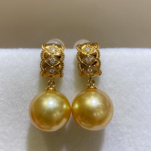 10-11mm金珠耳环 商品图2