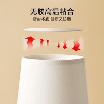 京东京造 纸杯一次性杯子 加厚食品级办公商务家用水杯230ml【100只】 /厨具 /一次性用品 /纸杯 商品图2