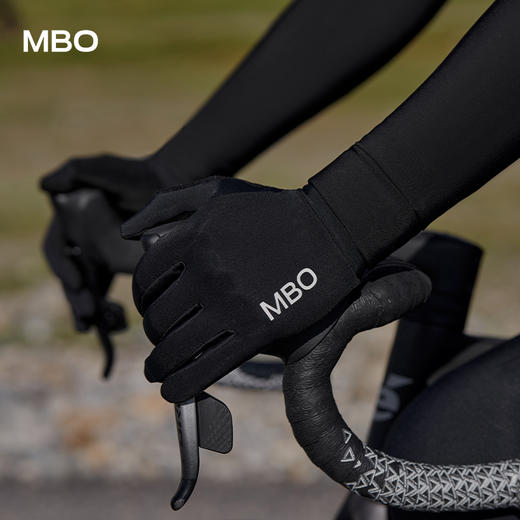 MBO保暖抓绒 骑行手套 新款秋冬户外公路车骑行保暖长指手套AG161 (经销商专拍链接，非经销商拍单不发货) 商品图10