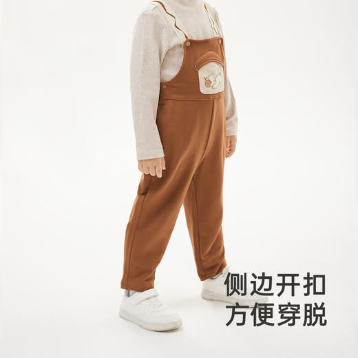 【商场同款】英氏儿童背带裤休闲秋季男童裤子百搭新款背带裤 商品图4