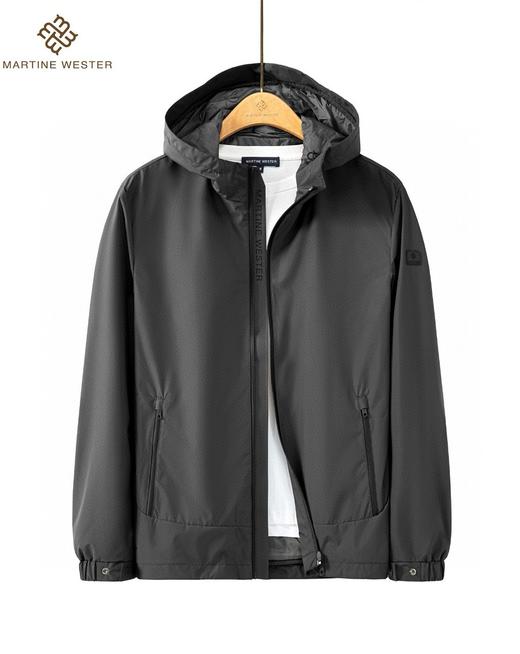 Martine Wester 男式密可柔防水面料连帽外套 11063326 商品图2