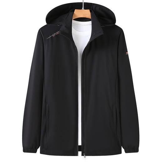 【可拆卸帽】【新款DZP】大依优型大码夹克外套男宽松加肥加大码上衣夹克休闲 商品图4